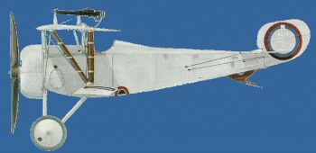 Nieuport 17 č.4214 čs. legií v Rusku