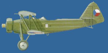 prototyp Š-328 pro čs. letectvo.
